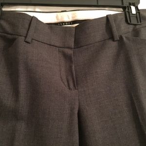 THEORY Max C Wool Blend Pants - Gray Size 0